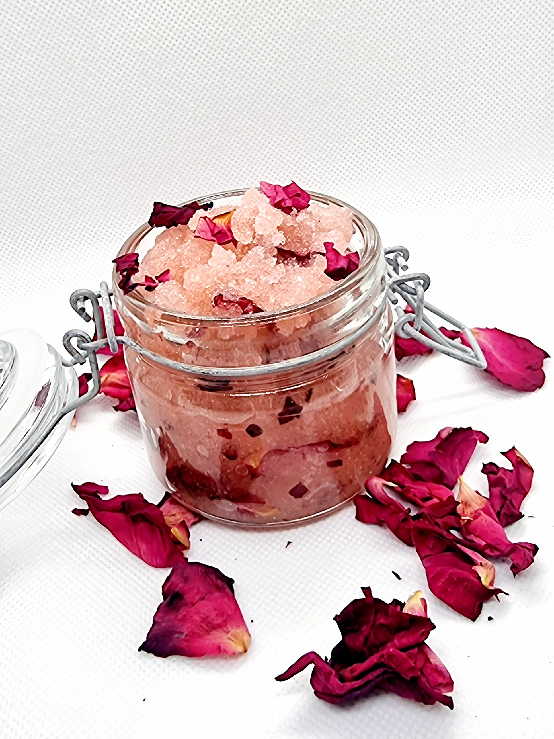 Rose Sugar Body Scrub🌹With Vitamin E&amp;Coconut Oil