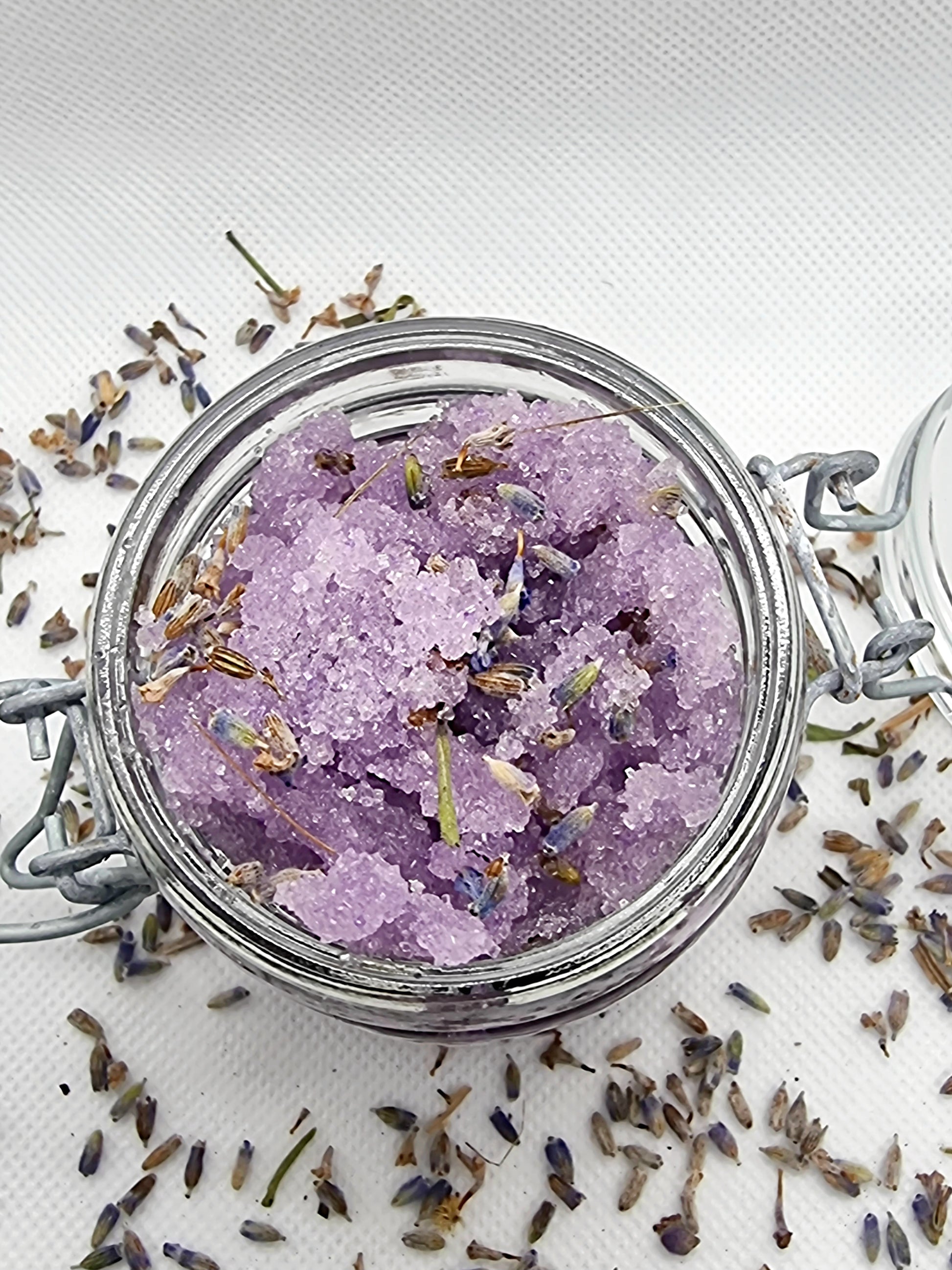 Lavender Sugar Body Scrub💜With Vitamin E&amp;Coconut Oil